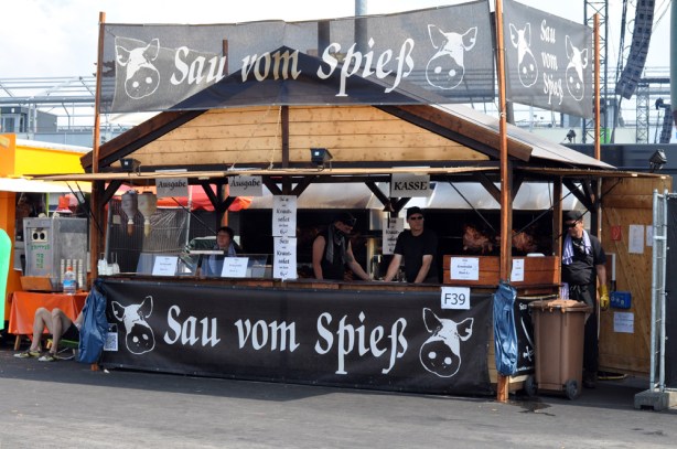 Früh morgens - alles fertig. Es kann losgehen.