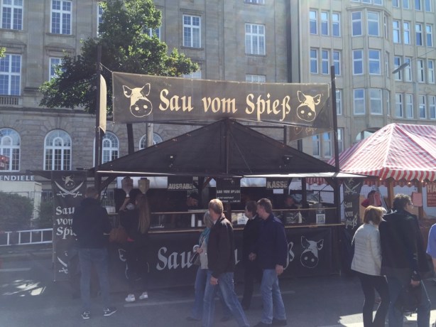 tagsüber - direkt an der Binnenalster